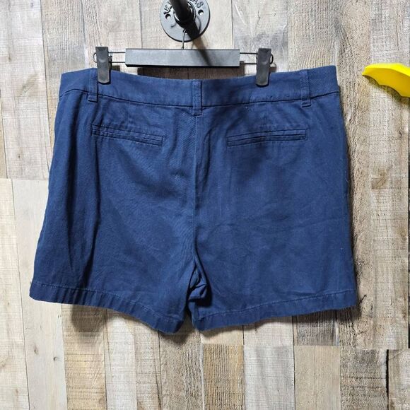 5/$25 J. Crew Navy Chino Shorts - Picture 2 of 4